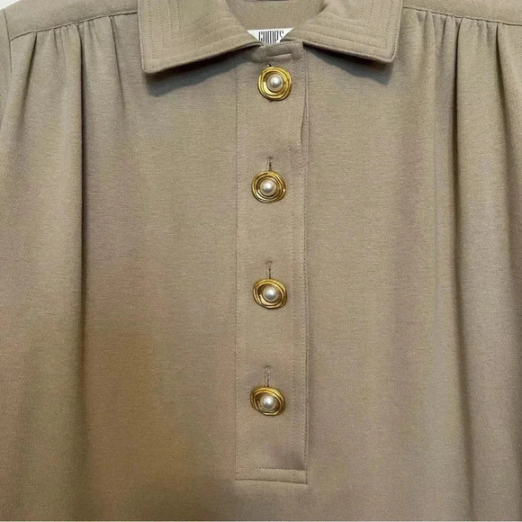 Vintage Gumps Classic Shift Dress- Rare Find -Womens Size 10 - Picture 7 of 8